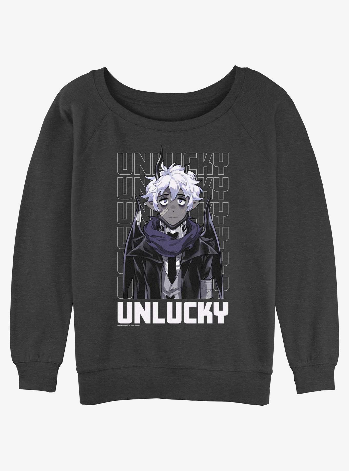 Devil's Candy Unlucky Milo Girls Slouchy Sweatshirt, , hi-res