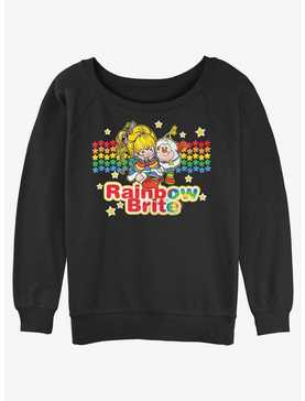 Rainbow Brite Vintage Pals Girls Slouchy Sweatshirt, , hi-res