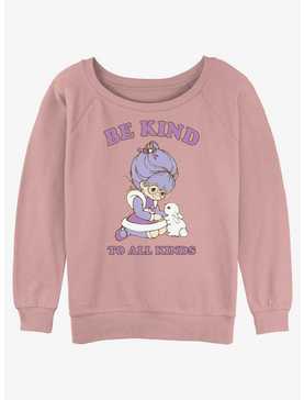 Rainbow Brite Be Kind To All Girls Slouchy Sweatshirt, , hi-res