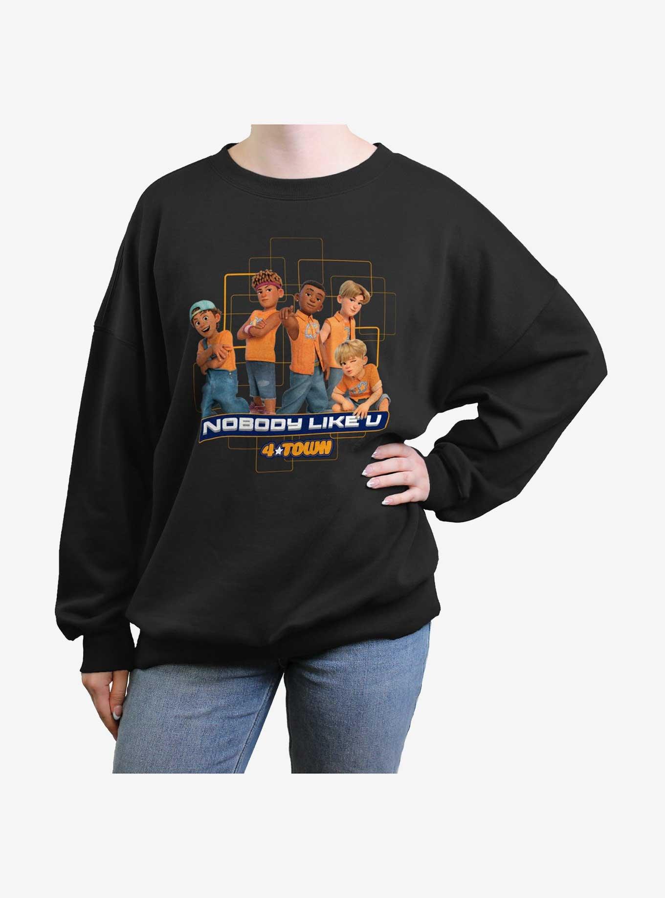 Disney Pixar Turning Red 4Town Nobody Like U Girls Oversized Sweatshirt, , hi-res