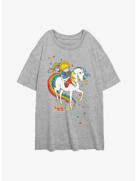 Rainbow Brite And Starlite Girls Oversized T-Shirt, , hi-res