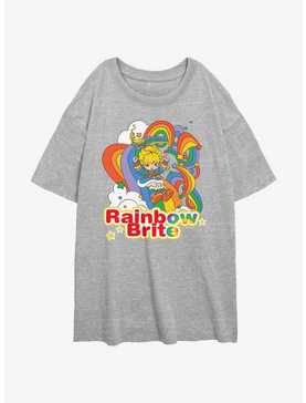 Rainbow Brite Rainbow Tangle Girls Oversized T-Shirt, , hi-res