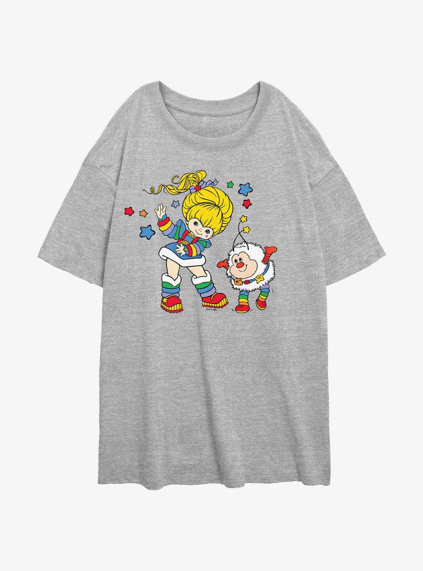 Rainbow Brite and Twink Girls Oversized T-Shirt, , hi-res
