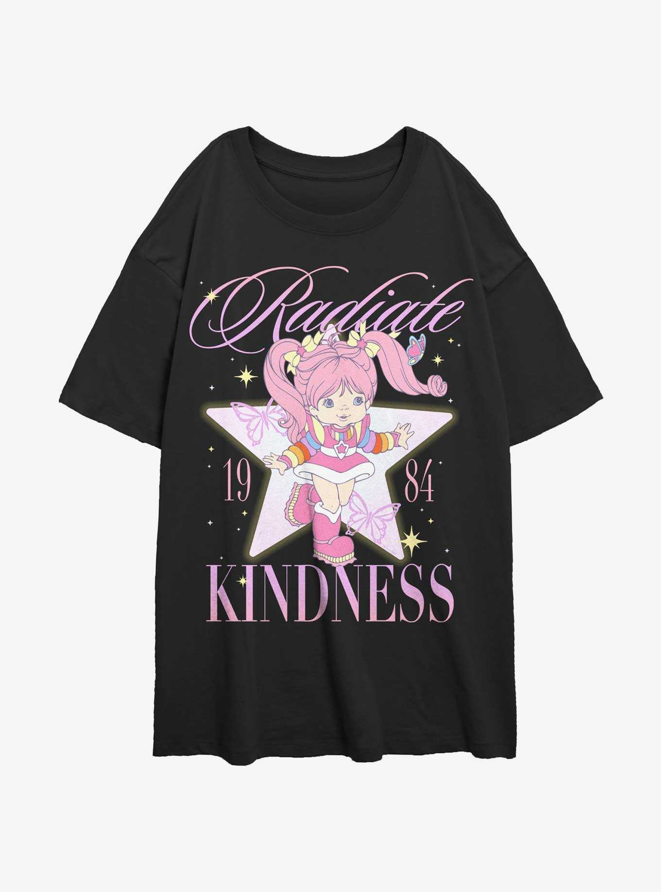 Rainbow Brite Tickled Pink Girls Oversized T-Shirt, , hi-res