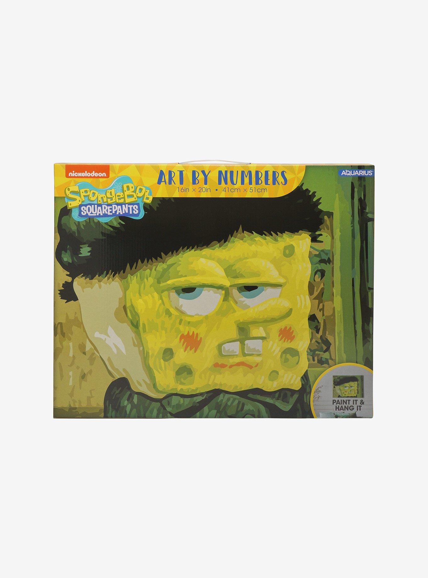 SpongeBob SquarePants Van Gogh Portrait Art By Numbers Painting Kit, , hi-res