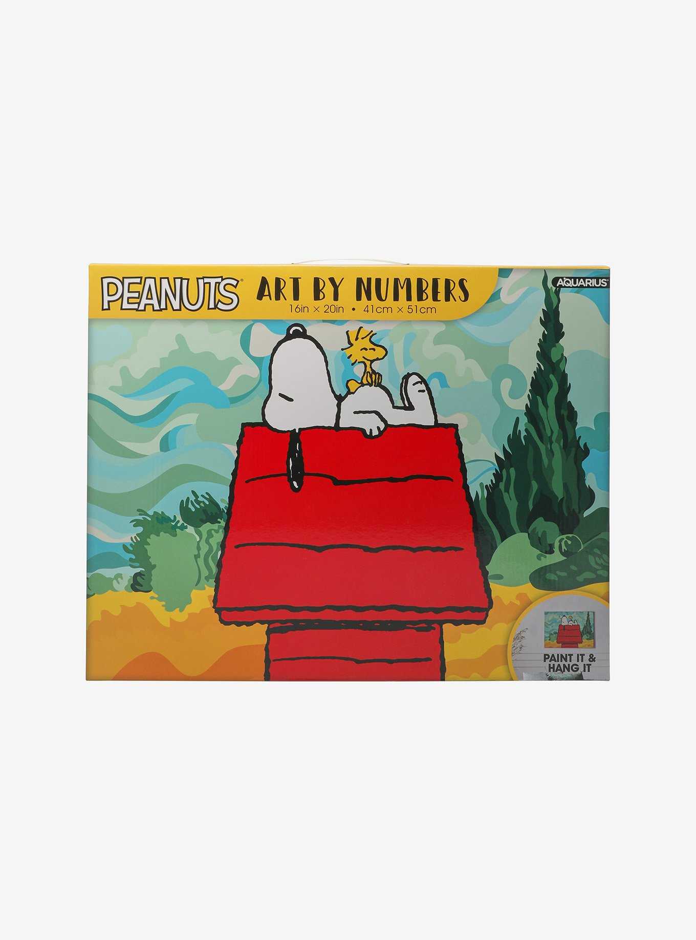 Peanuts Portrait Art By Numbers Painting Kit, , hi-res