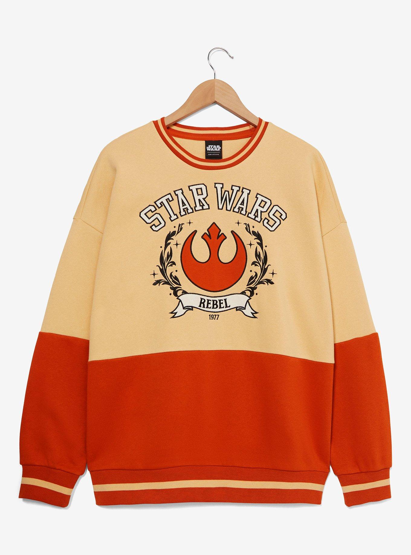 Star Wars Rebel Symbol Panel Crewneck - BoxLunch Exclusive