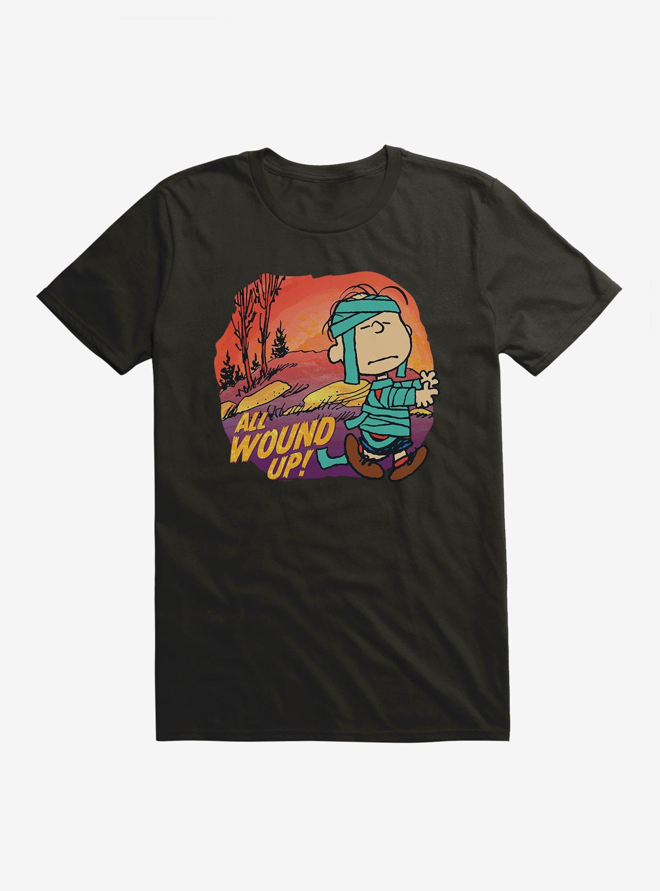 Peanuts Linus All Wound Up T-Shirt, BLACK, hi-res