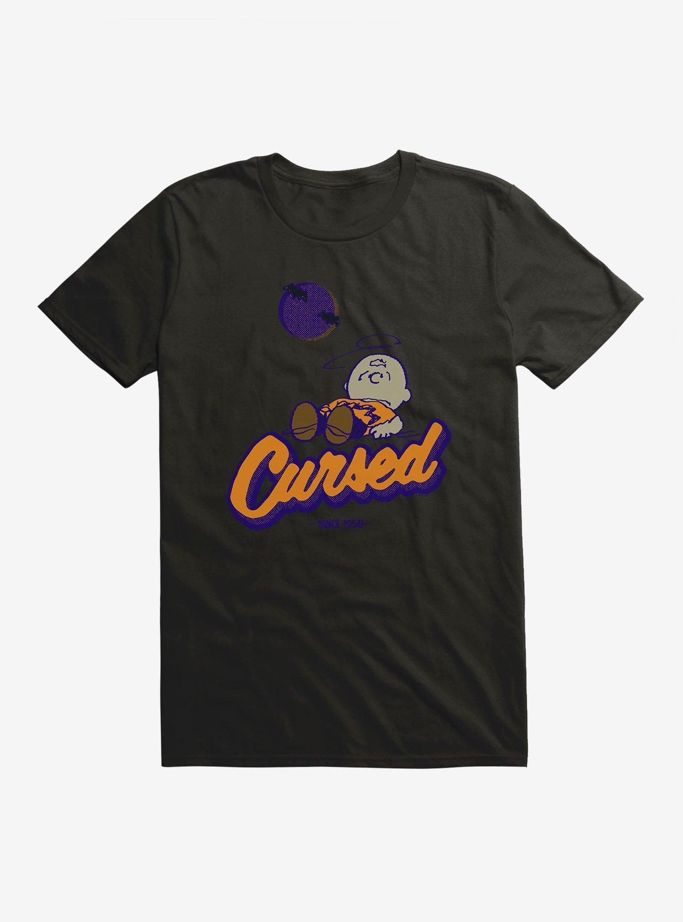Peanuts Cursed Since 1950 Charlie Brown T-Shirt