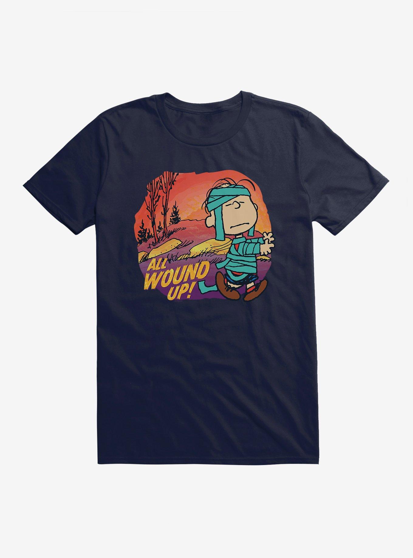 Peanuts Linus All Wound Up T-Shirt, NAVY, hi-res