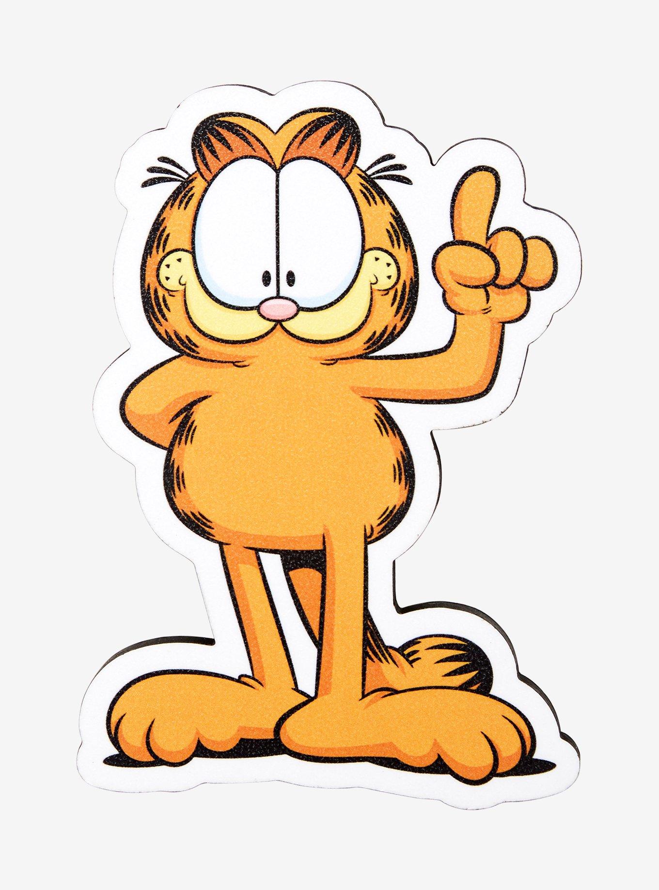 Garfield Pointing Chunky Magnet