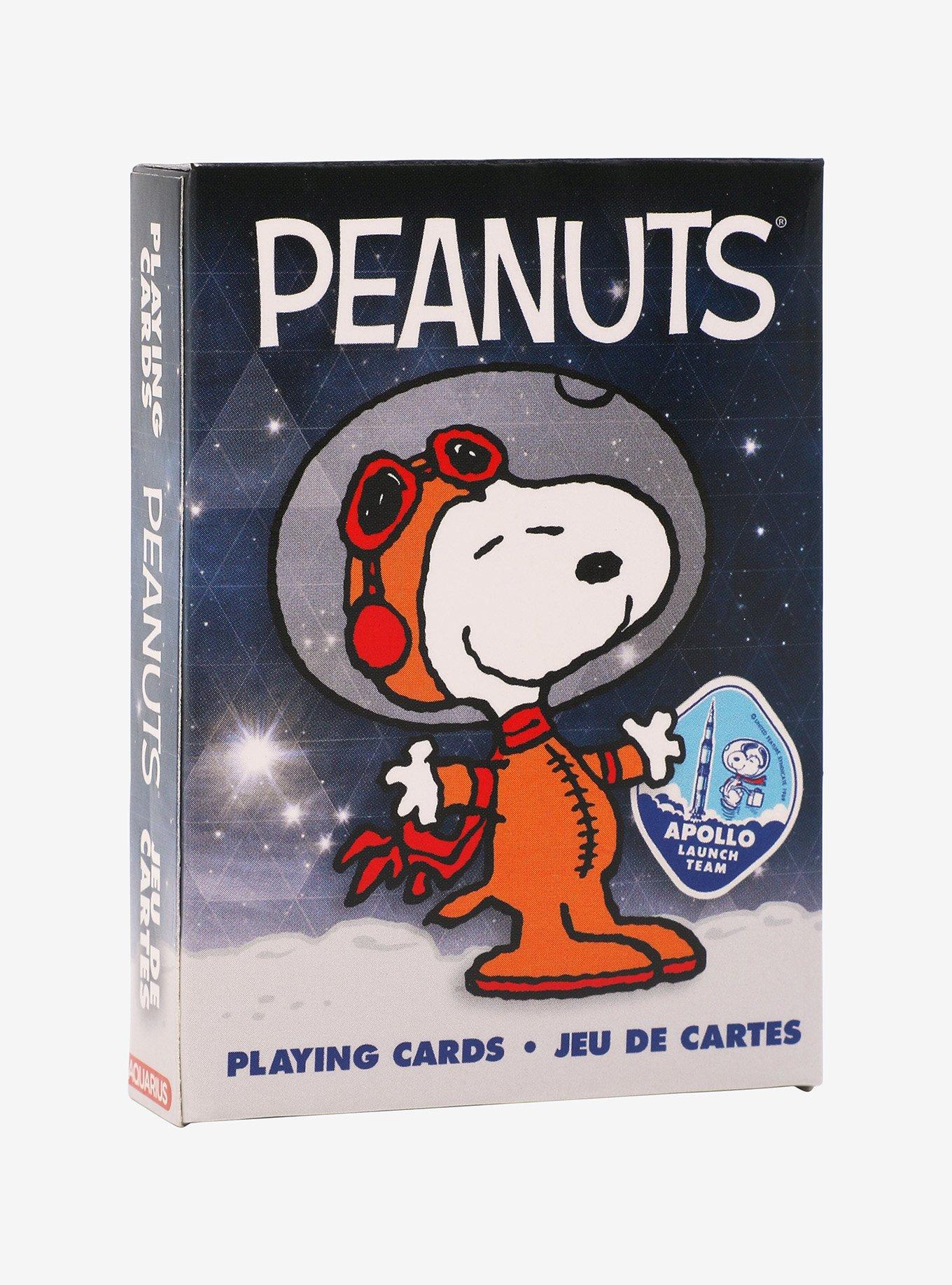 Peanuts Astronaut Snoopy Playing Cards Hot Topic