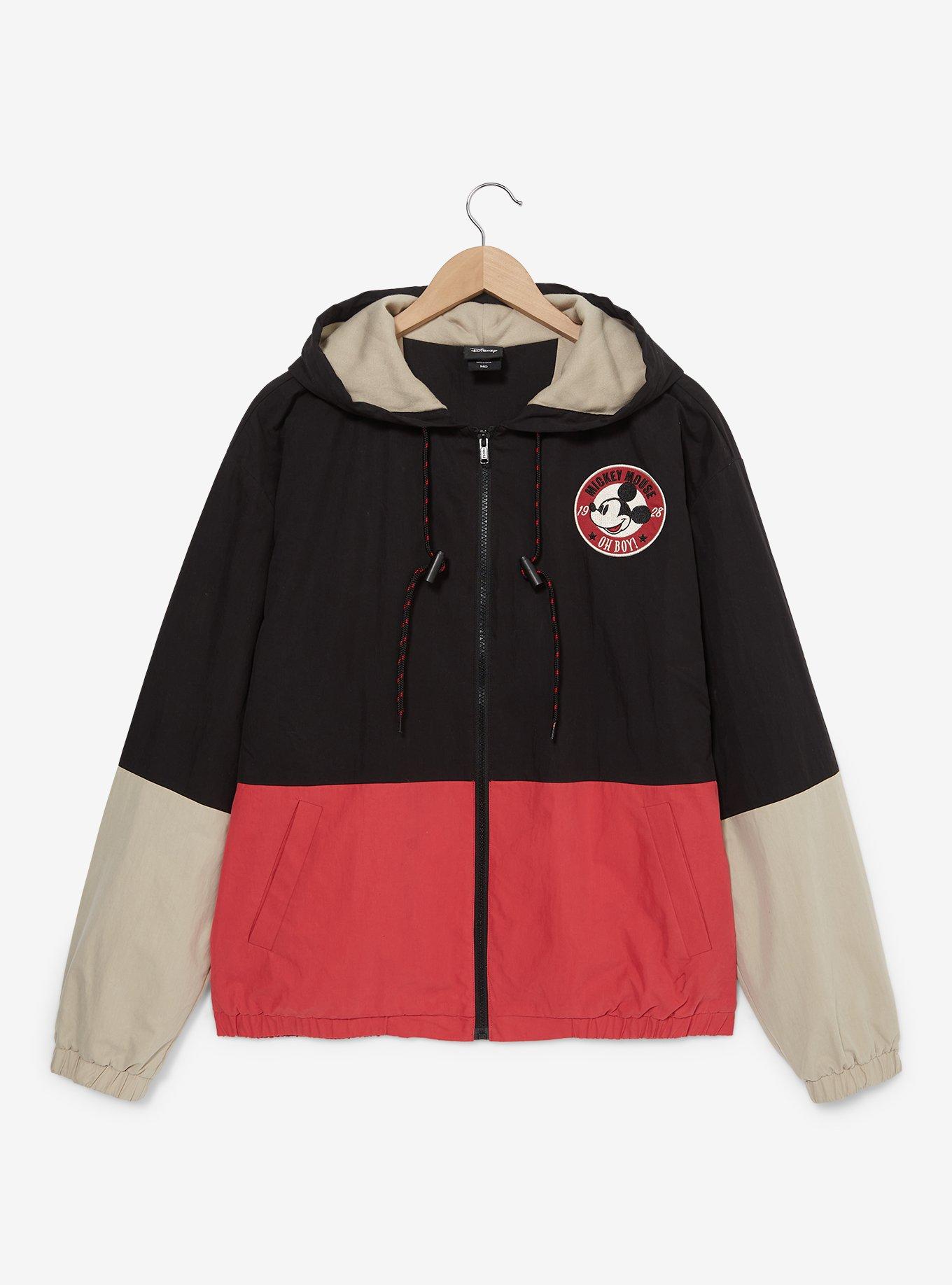 Disney Mickey Mouse Color Block Women's Windbreaker