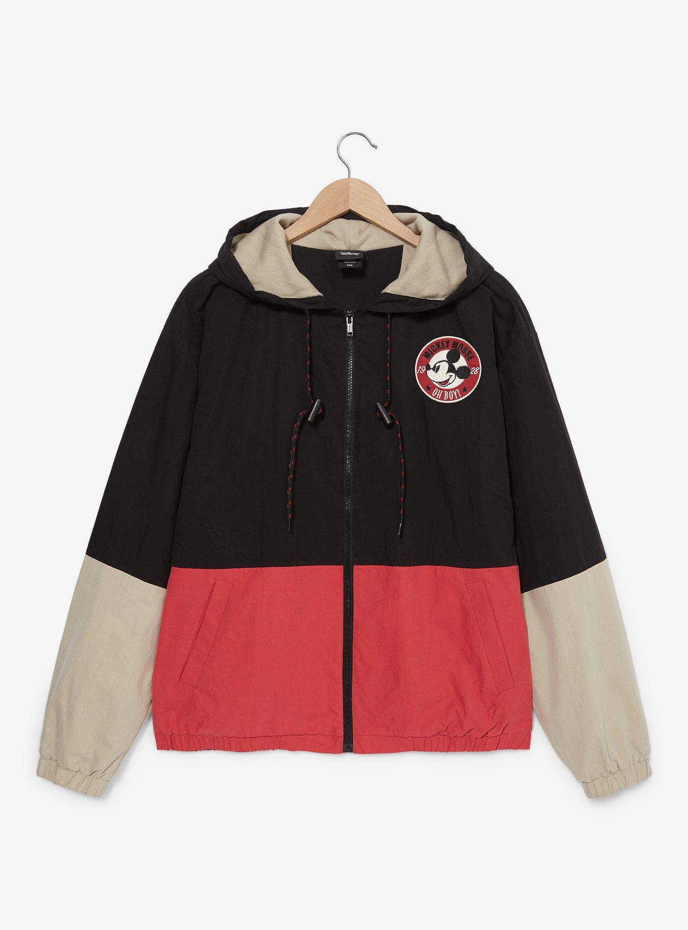 Disney Mickey Mouse Color Block Women's Windbreaker — BoxLunch Exclusive