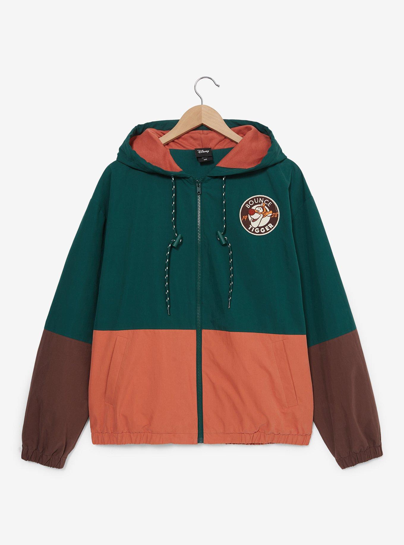 Disney Winnie the Pooh Tigger Color Block Women's Windbreaker — BoxLunch Exclusive, , hi-res