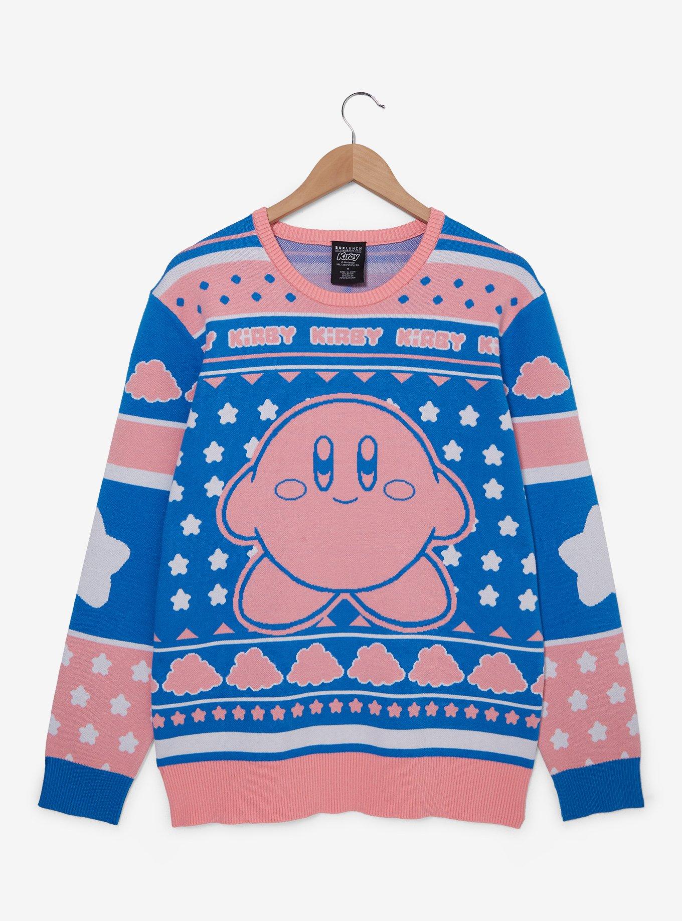 Nintendo Kirby Stars Patterned Sweater - BoxLunch Exclusive