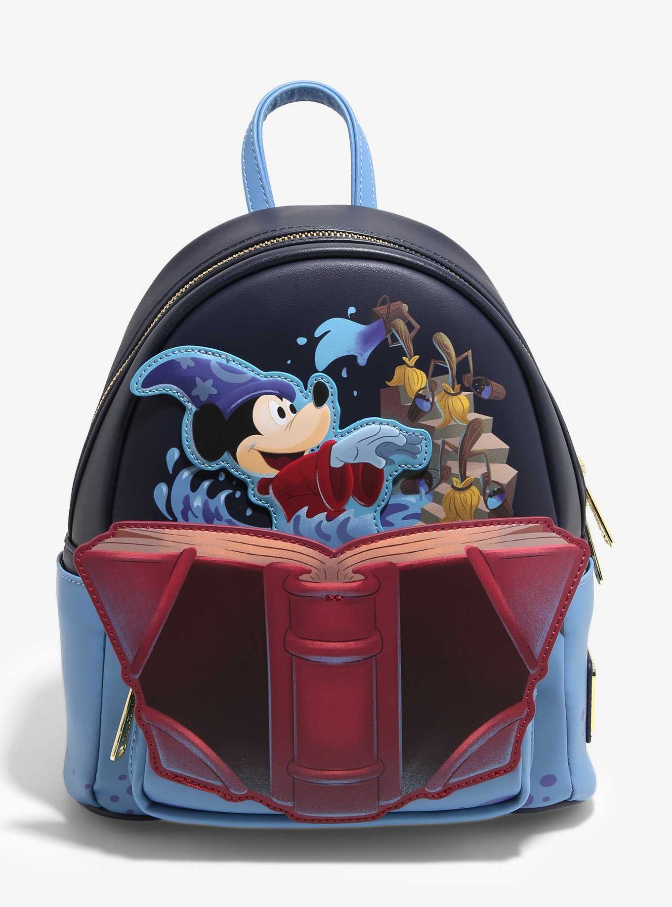 Loungefly Disney Fantasia Sorcerer's Apprentice Mickey Mouse Mini Backpack, , hi-res