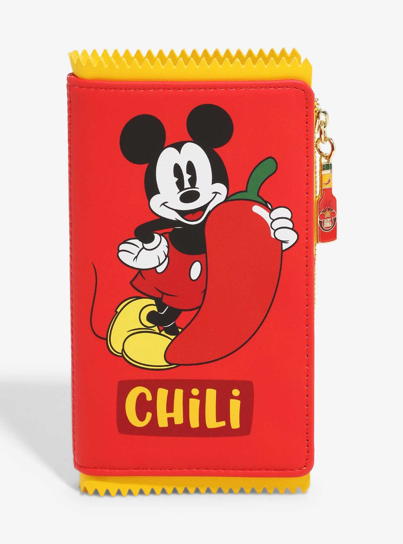 Loungefly Disney Mickey Mouse Hot Sauce Figural Wallet, , hi-res