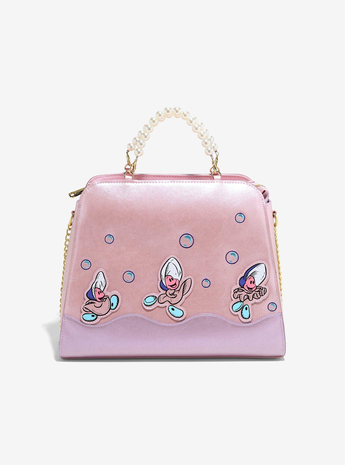 Loungefly Disney Alice in Wonderland Oyster Pearlescent Crossbody Bag, , hi-res