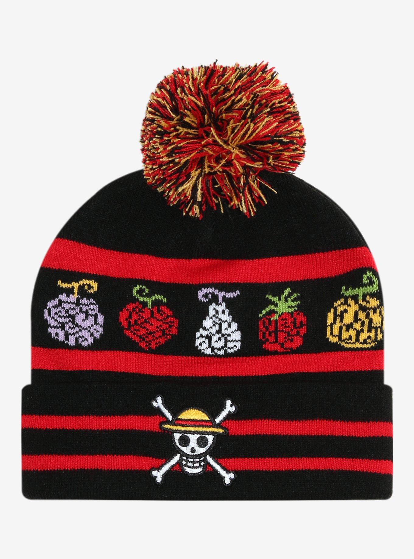 One Piece Devil Fruits Pom Beanie, , hi-res