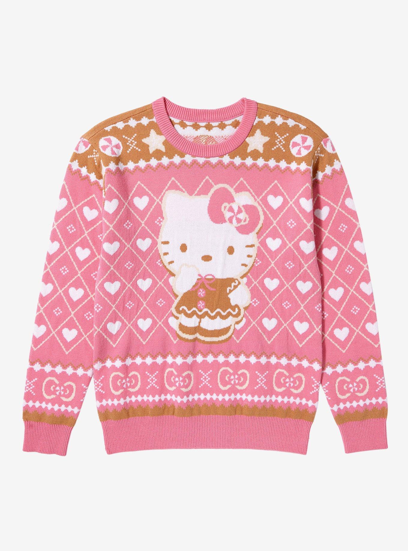 Sanrio Hello Kitty Youth Holiday Sweater, MULTI, hi-res