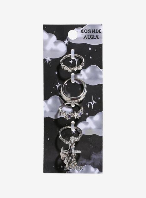 Cosmic Aura Star Cluster Ring Set | Hot Topic
