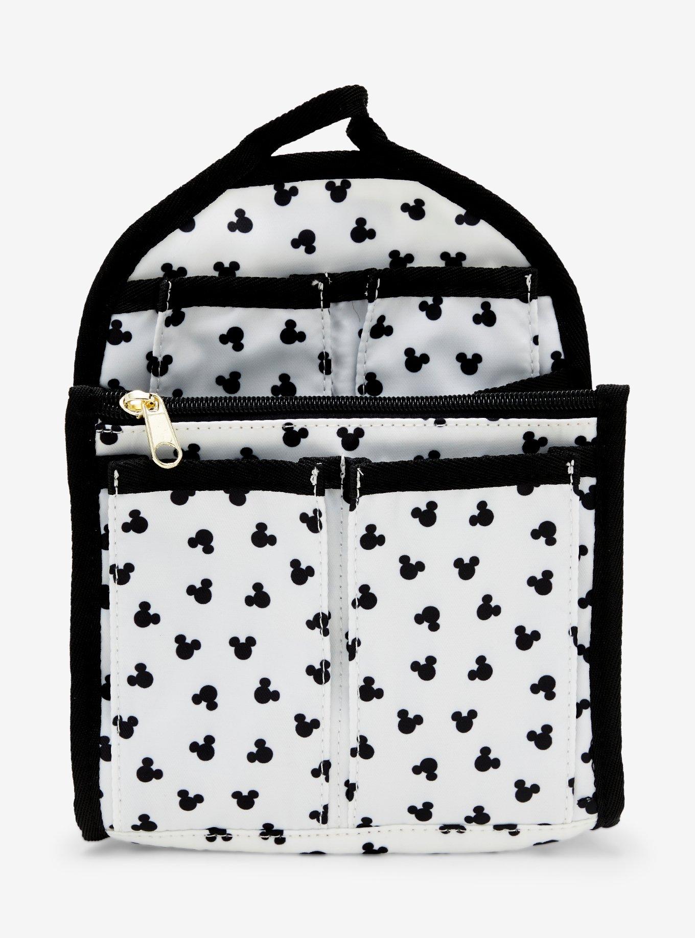 Our Universe Disney Mickey Mouse Silhouette Allover Print Mini Backpack Organizer - BoxLunch Exclusive, , hi-res