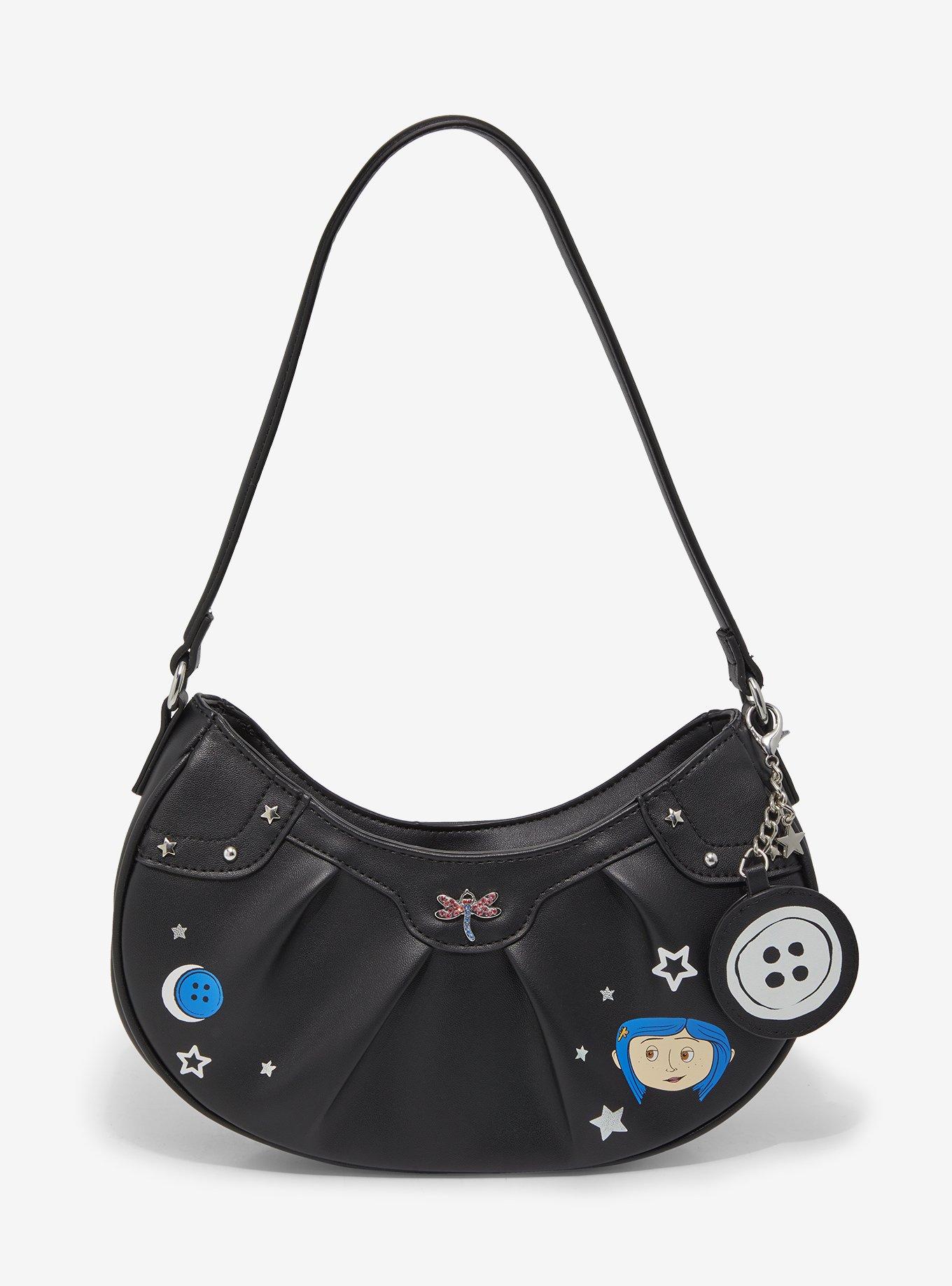 Coraline Key Chain Glow-In-The-Dark Shoulder Bag, , hi-res