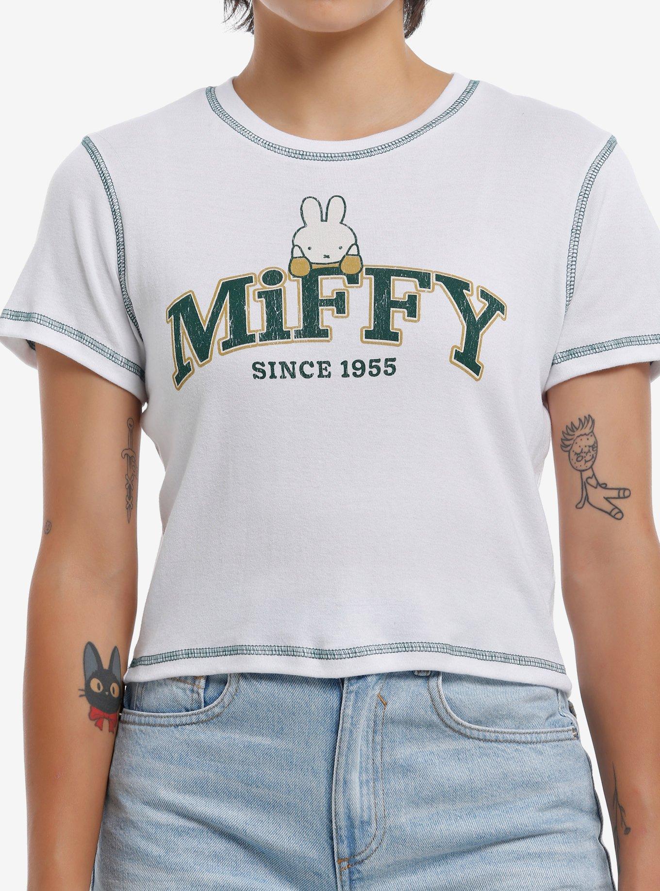 Miffy Varsity Contrast Stitch Girls Baby T-Shirt, MULTI, hi-res