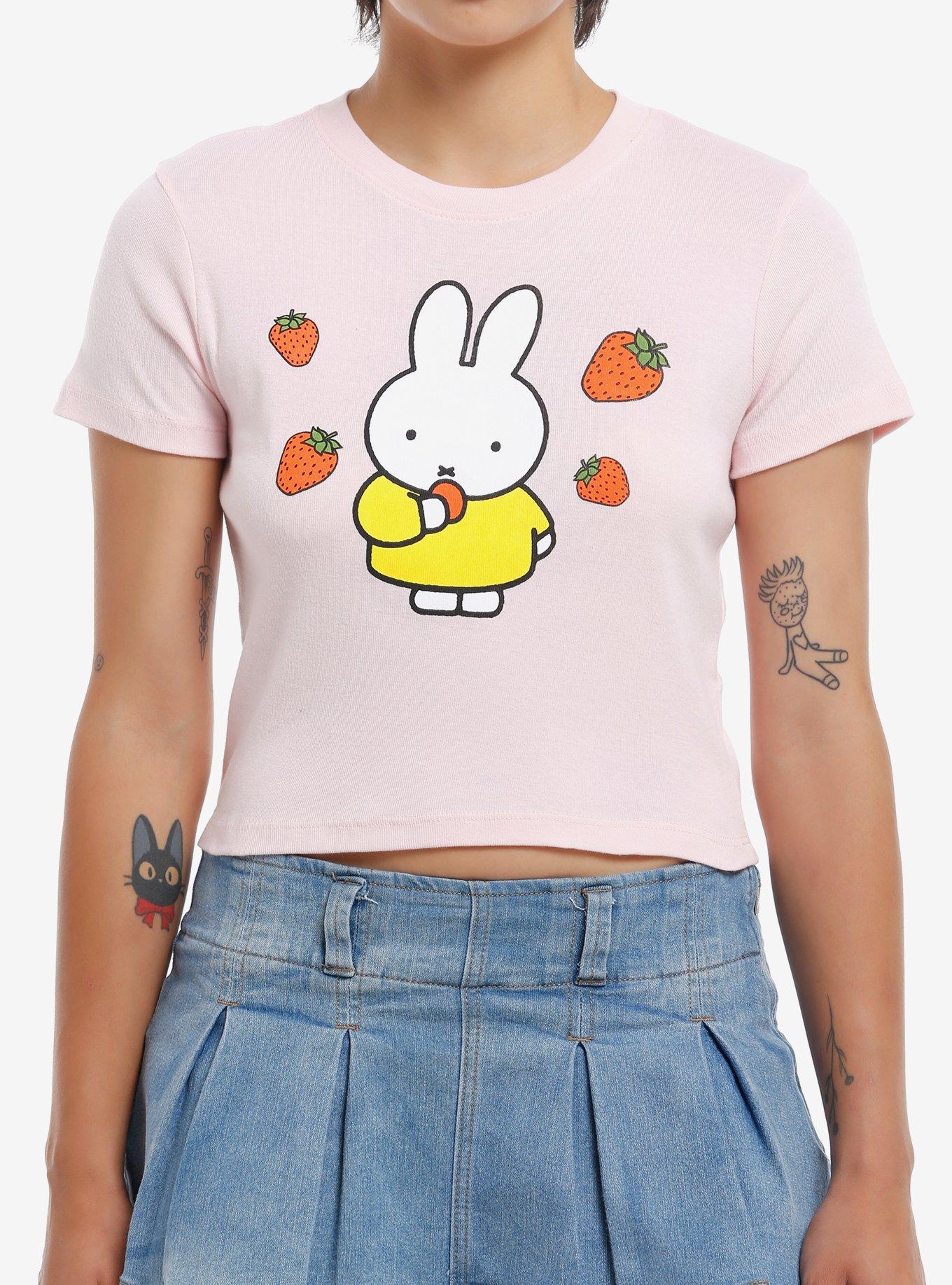 Miffy Strawberry Girls Baby T-Shirt, , hi-res