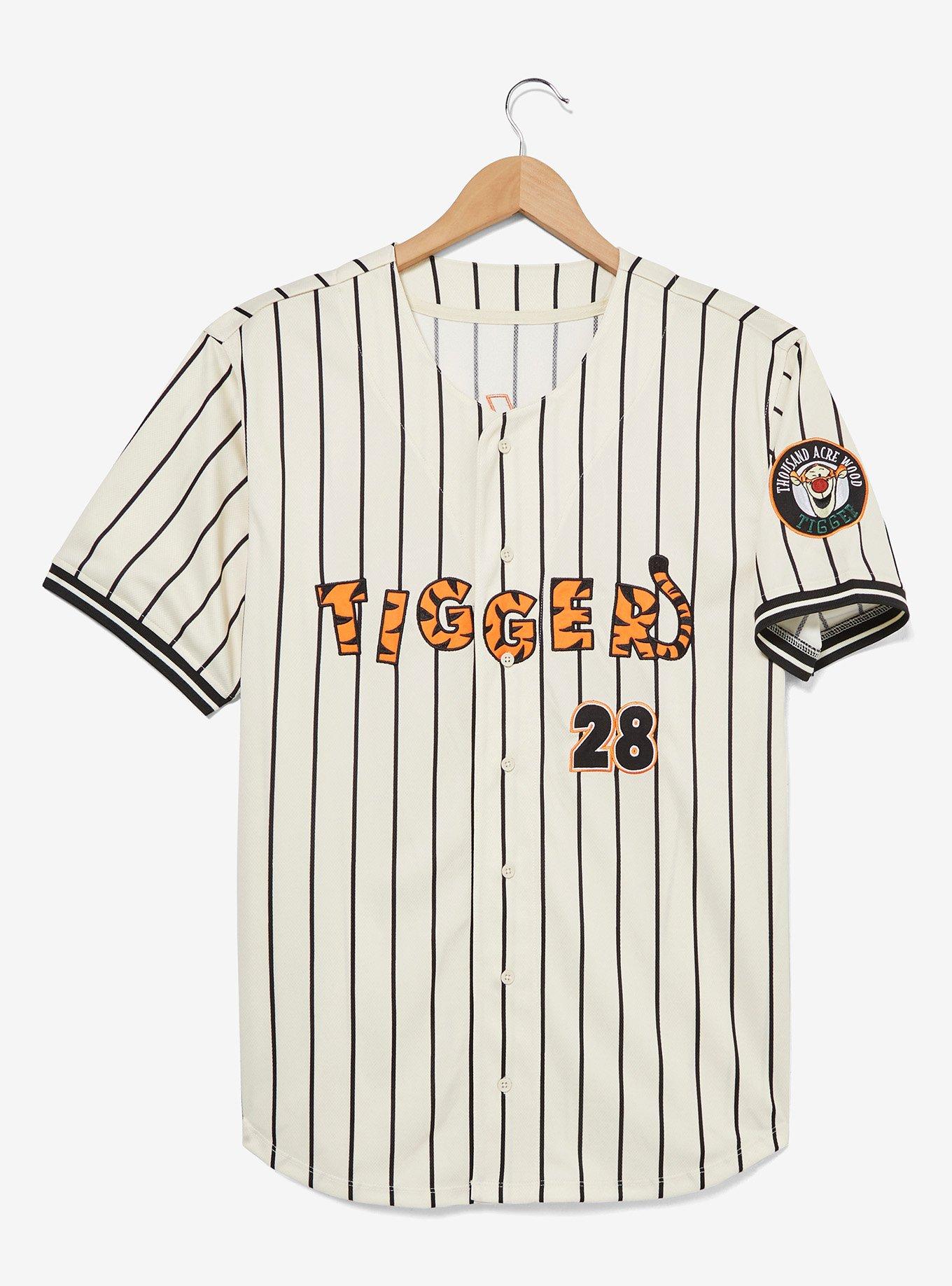 Disney Winnie the Pooh Tigger Striped Baseball Jersey - BoxLunch Exclusive