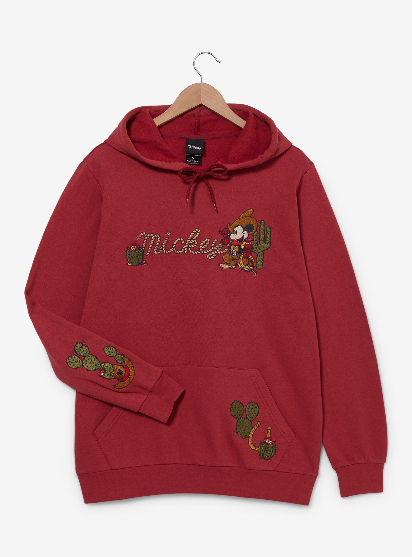 Disney Mickey Mouse Western Icons Hoodie - BoxLunch Exclusive, , hi-res