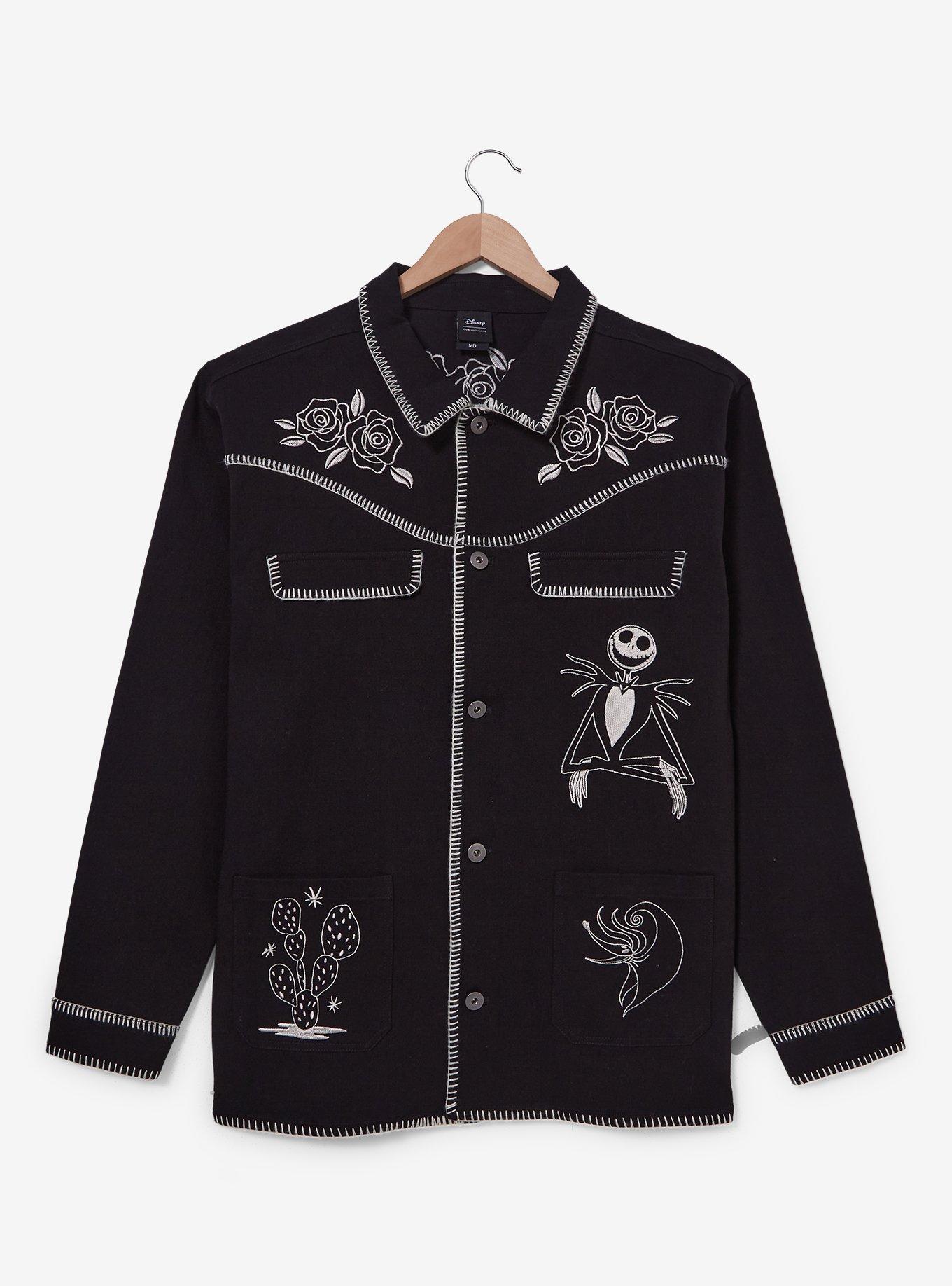 Disney The Nightmare Before Christmas Jack Skellington Western Stitched Jacket - BoxLunch Exclusive, , hi-res