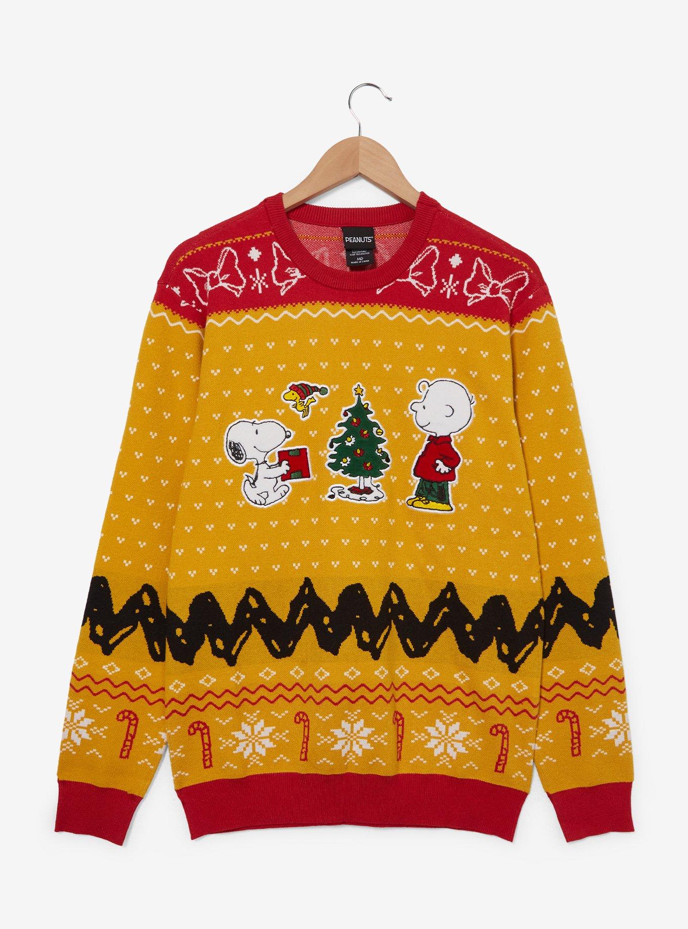 Christmas Sweater Peanuts Holiday 2024 Squad