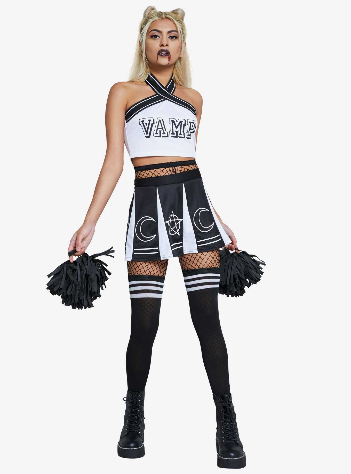 Vamp Cheerleader Costume, , hi-res