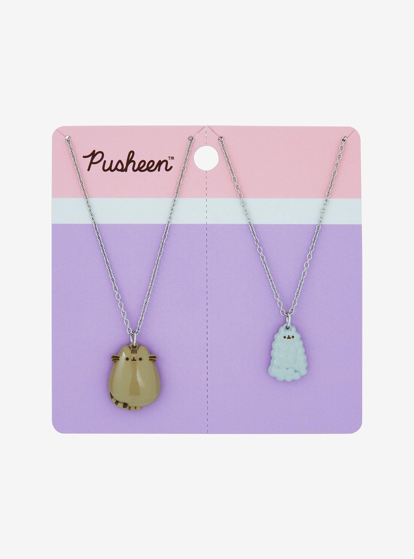 Pusheen Stormy Charm Best Friend Necklace Set, , hi-res