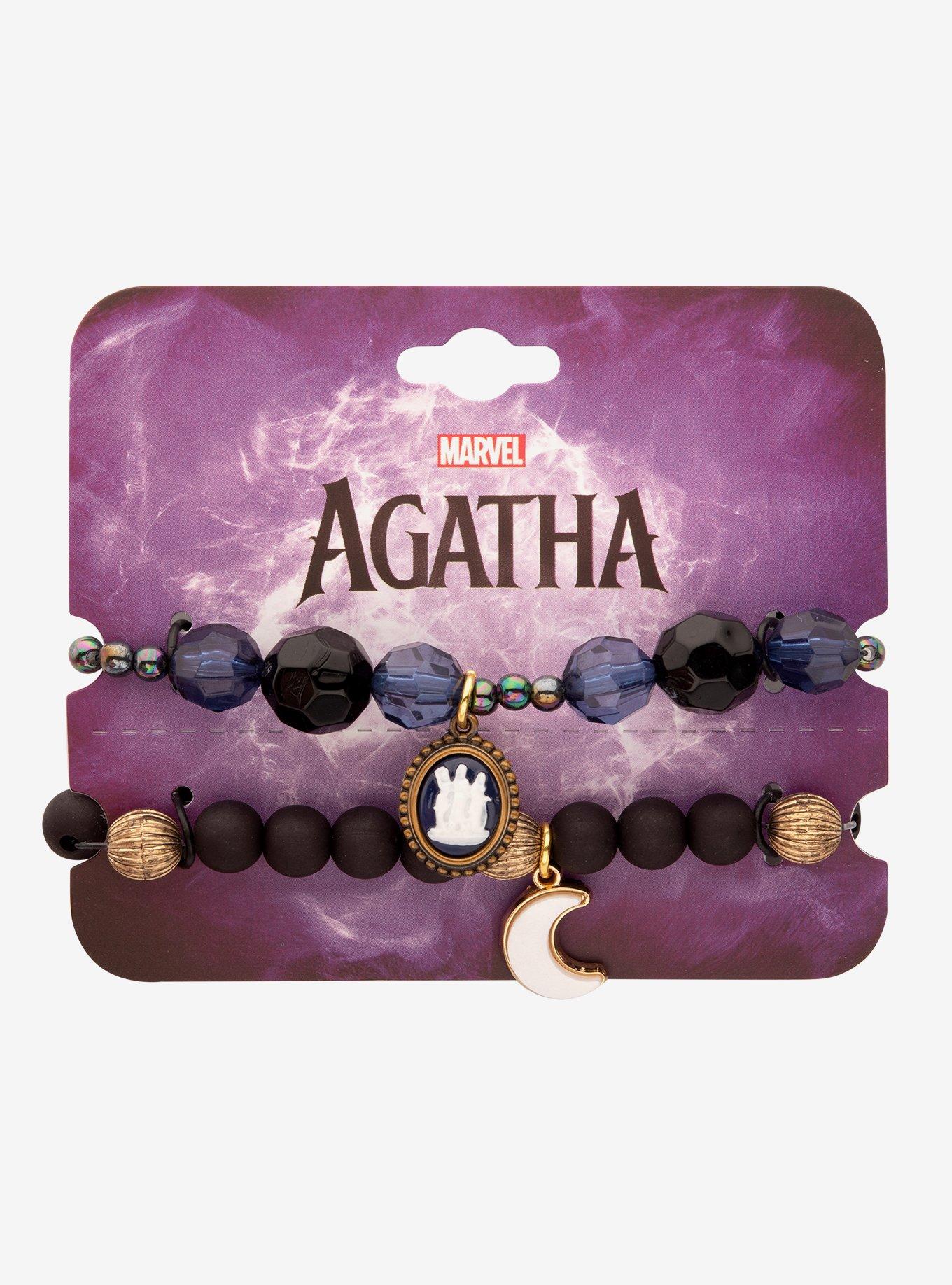 Marvel Agatha All Along Cameo Beaded Bracelet Set, , hi-res