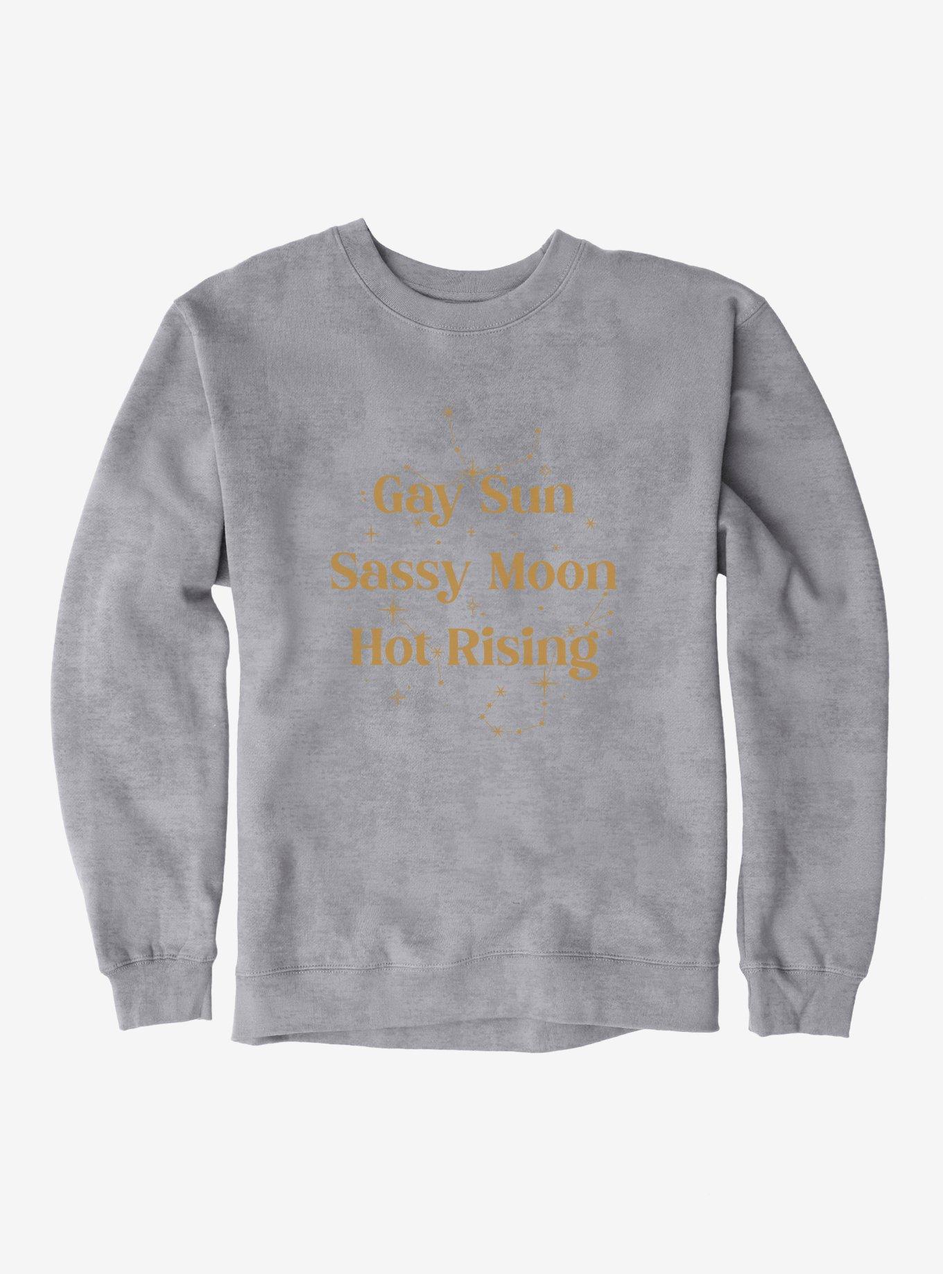 Hot Topic Gay Sun Sassy Moon Hot Rising Sweatshirt