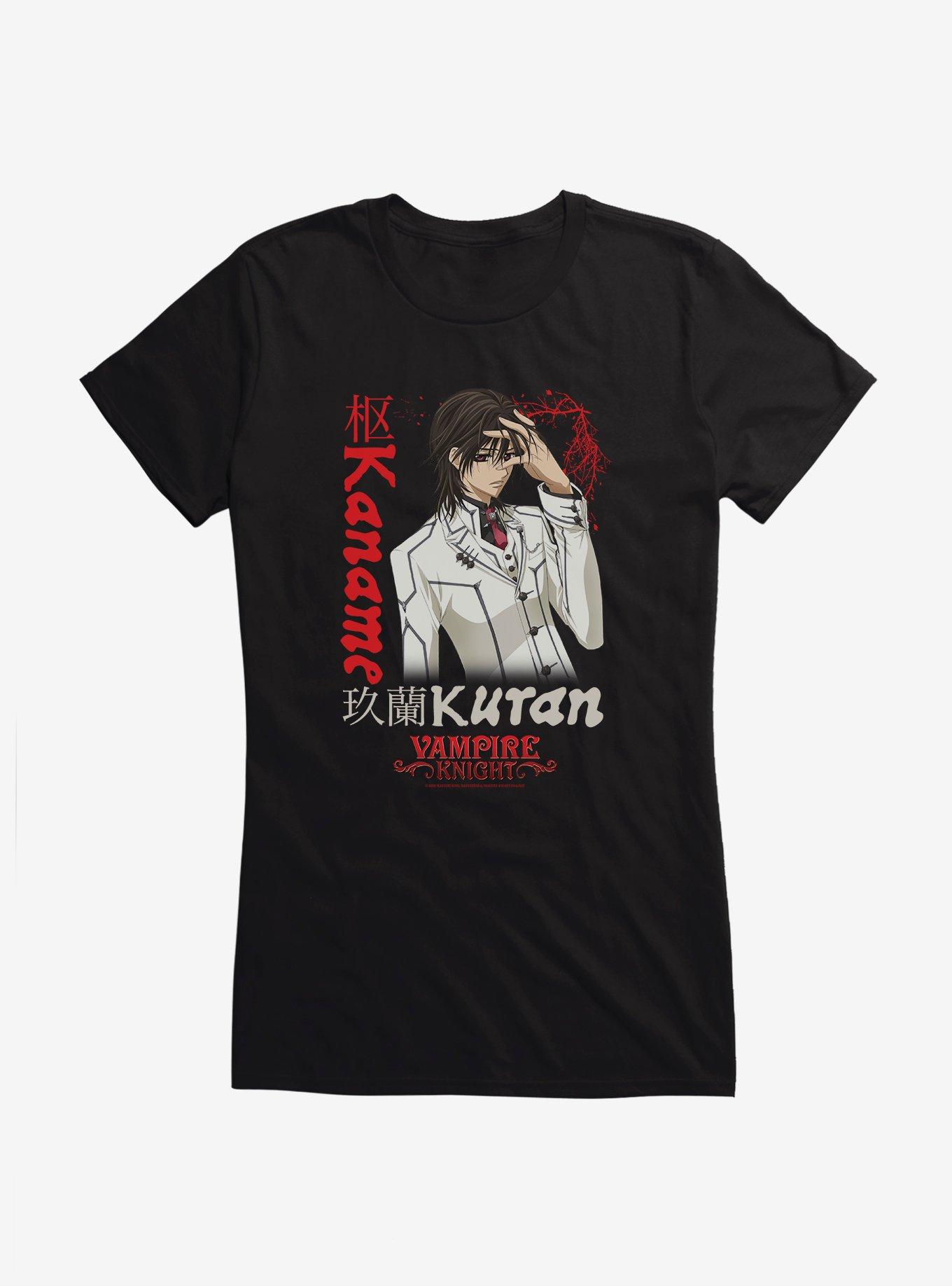 Vampire Knight Kaname Kuran Portrait Girls T-Shirt