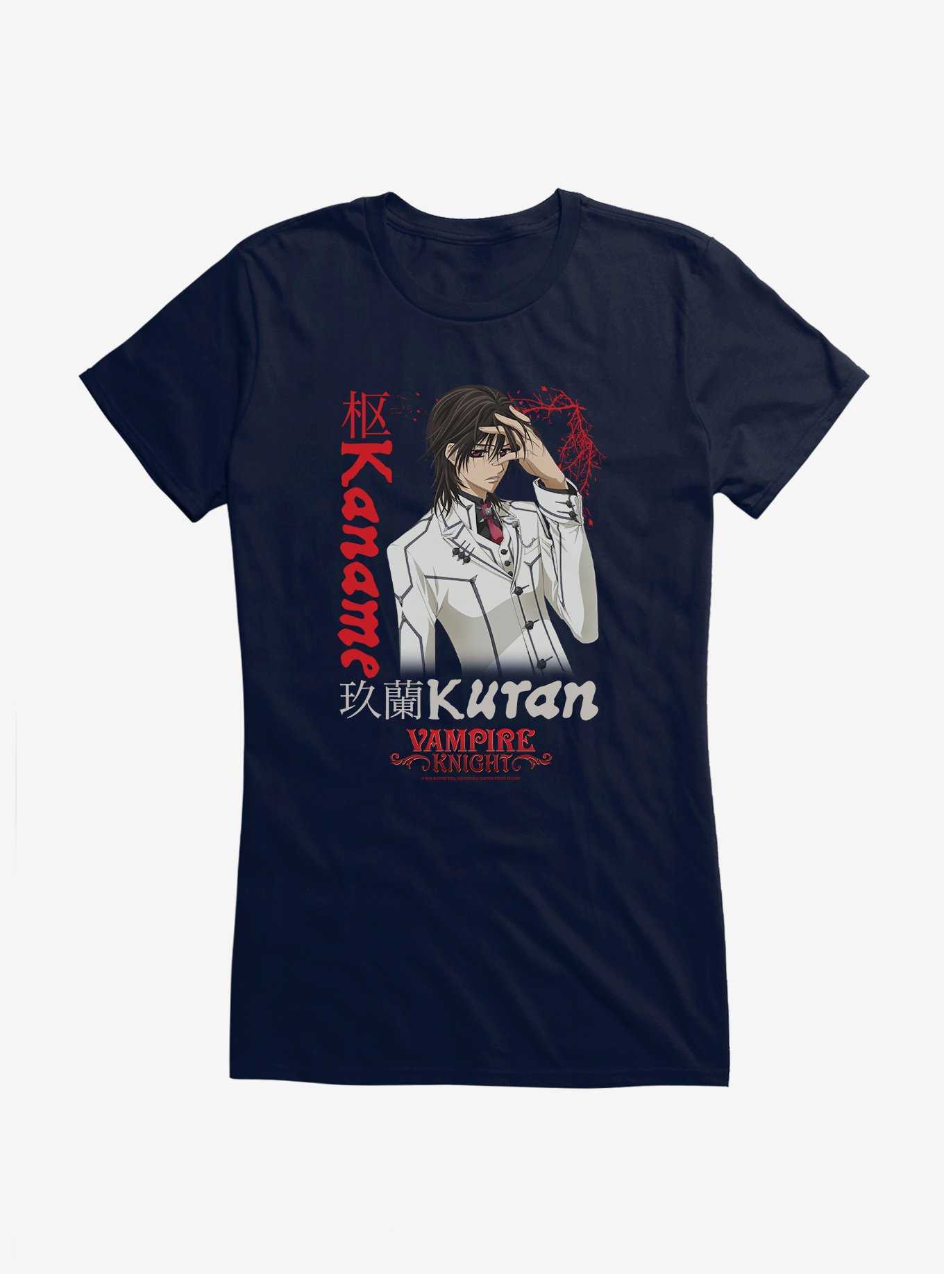 Vampire Knight Kaname Kuran Portrait Girls T-Shirt, , hi-res