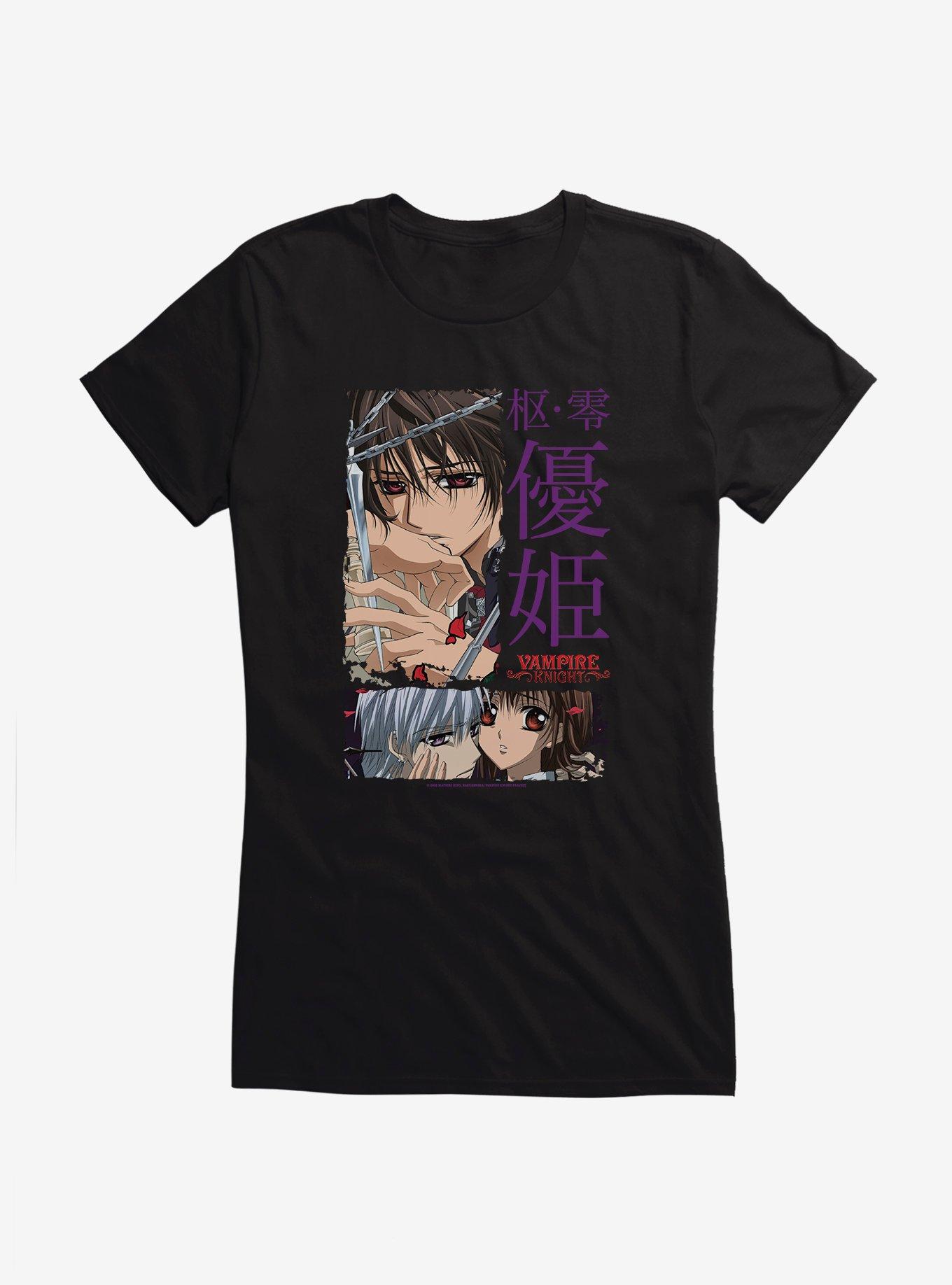 Vampire Knight Kaname Zero Yuki Girls T-Shirt