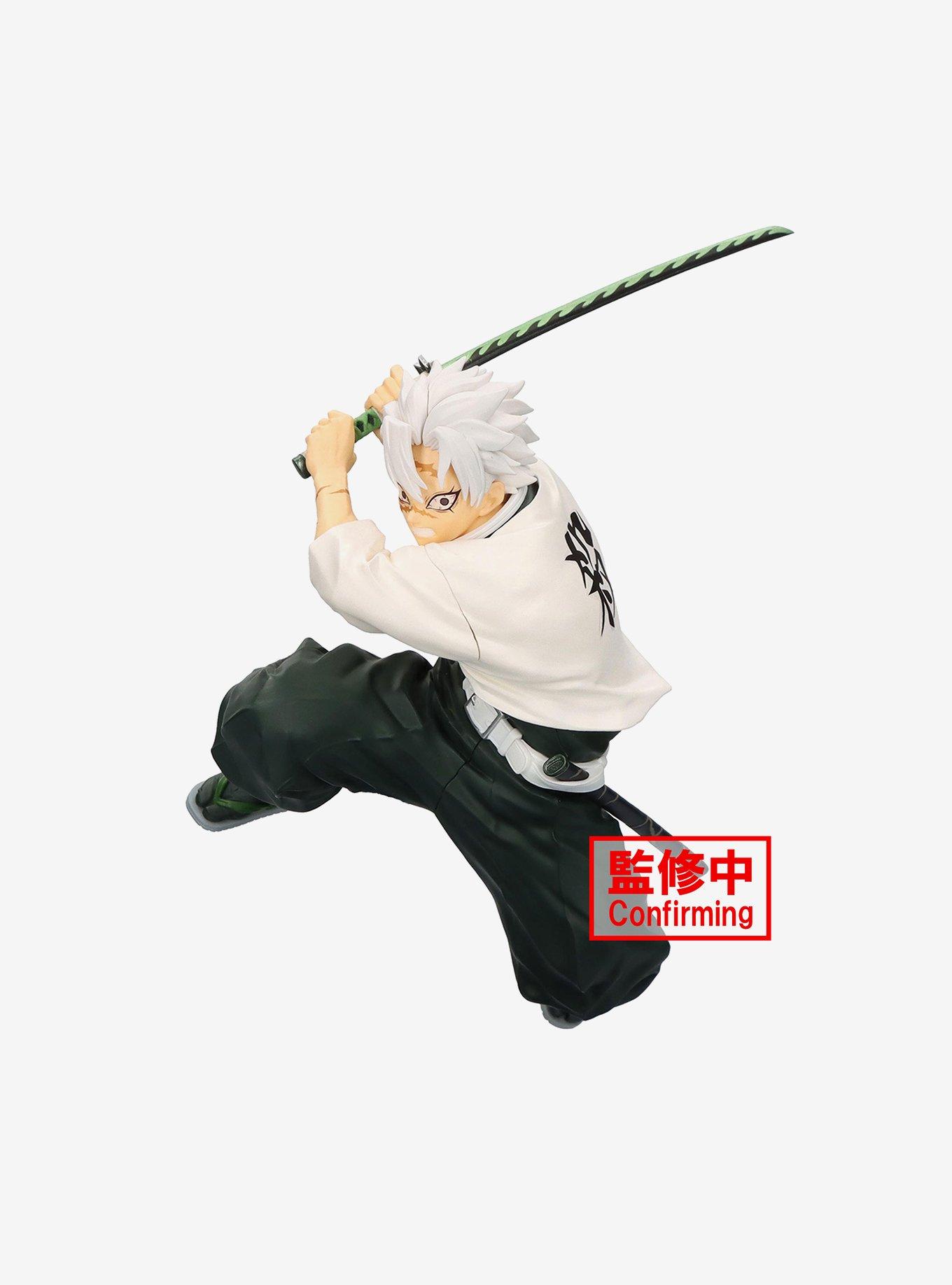 Banpresto Demon Slayer: Kimetsu no Yaiba Vibration Stars Sanemi Shinazugawa Figure, , hi-res