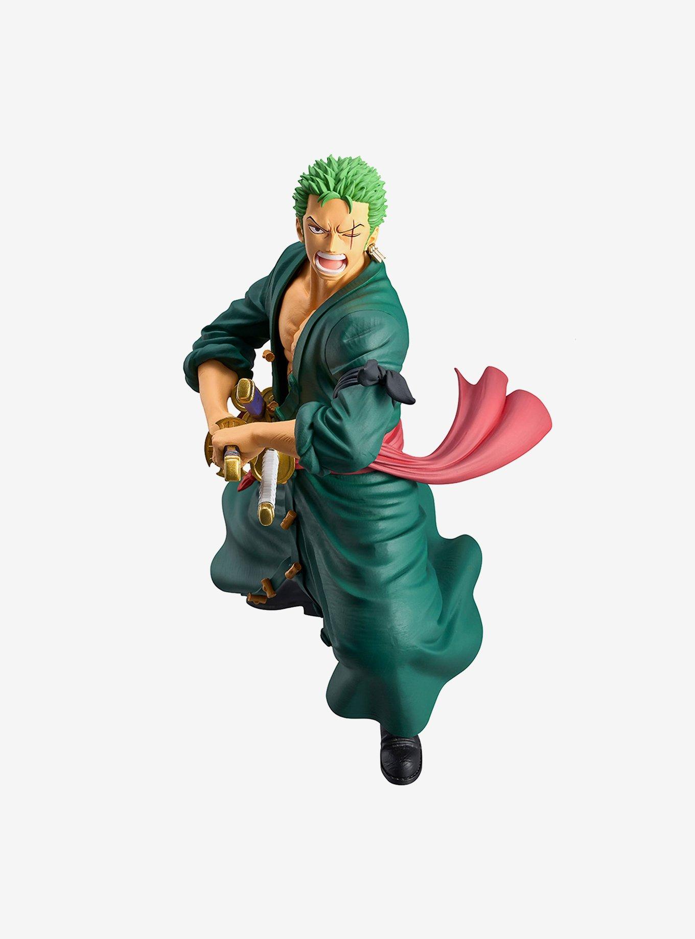 Banpresto One Piece Grandista Roronoa Zoro Figure, , hi-res