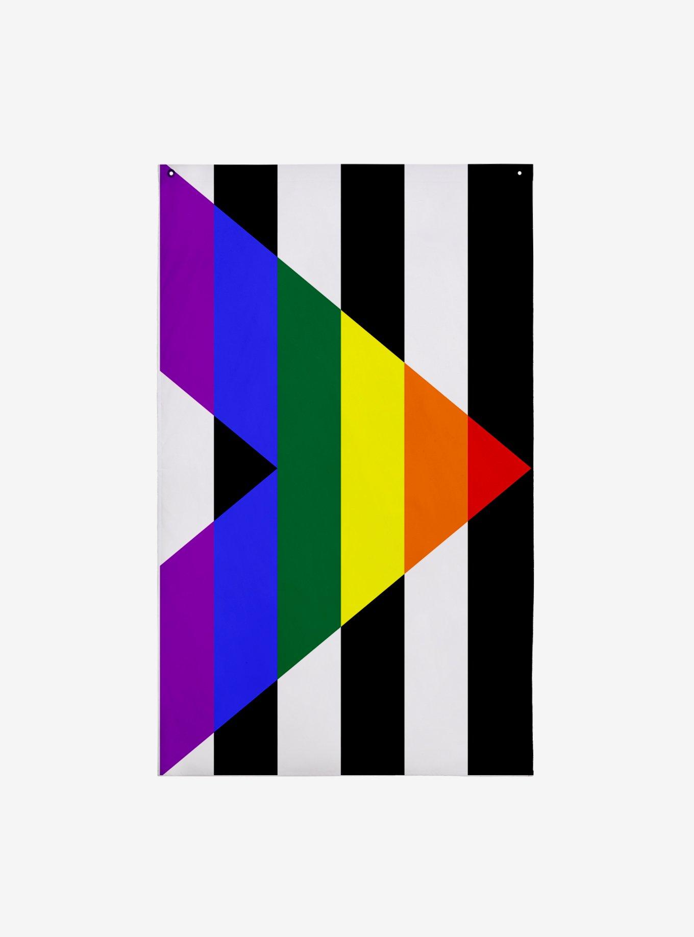 Straight Ally Pride Flag Wall Banner, , hi-res