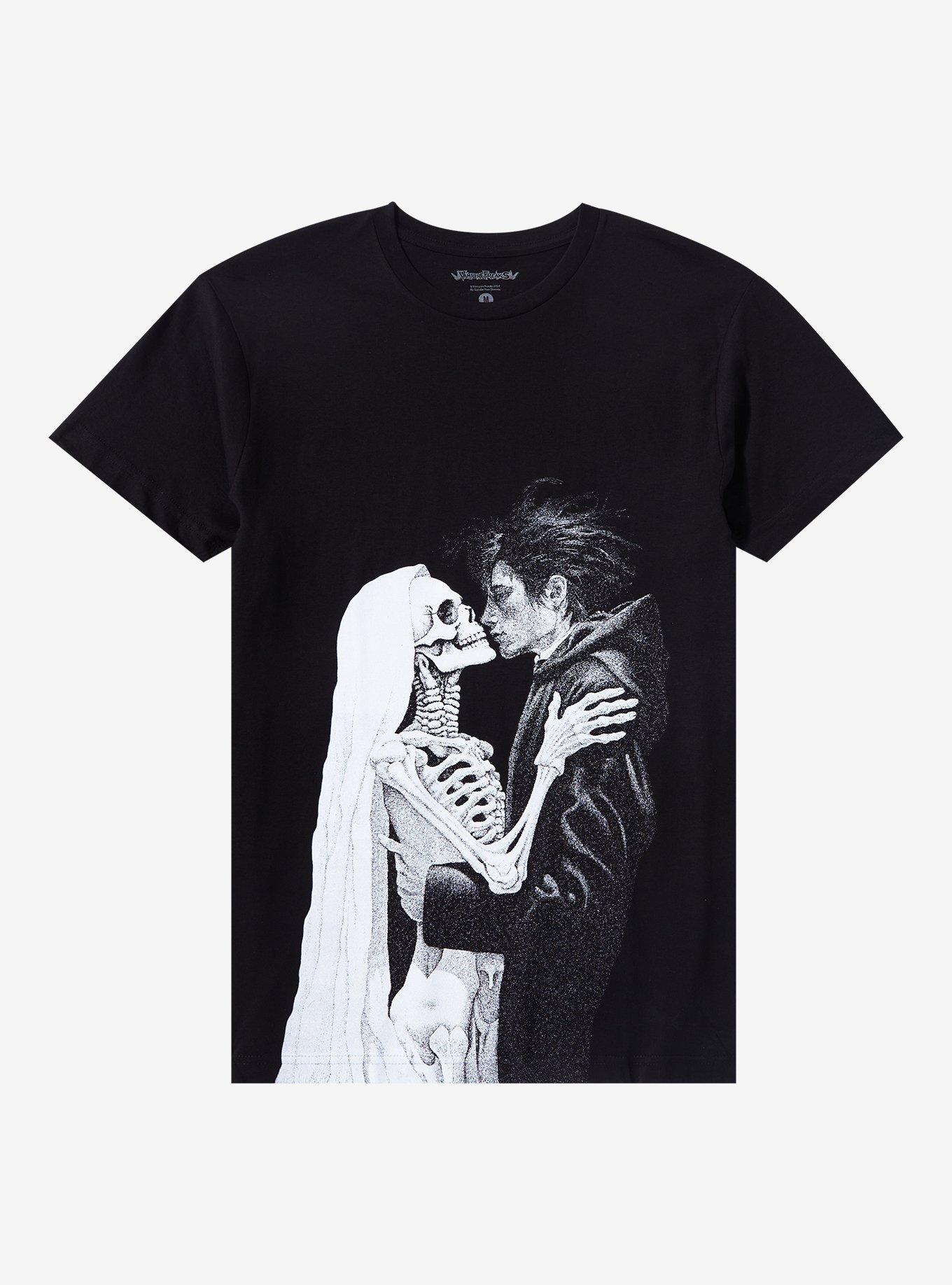 Vampire Freaks Undead Kiss T-Shirt, BLACK, hi-res