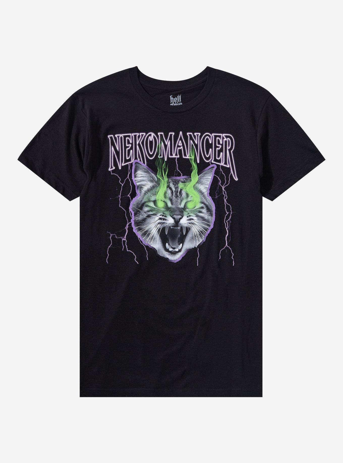 Hot Topic Nekomancer Cat T-Shirt By Hell Grip | Hamilton Place