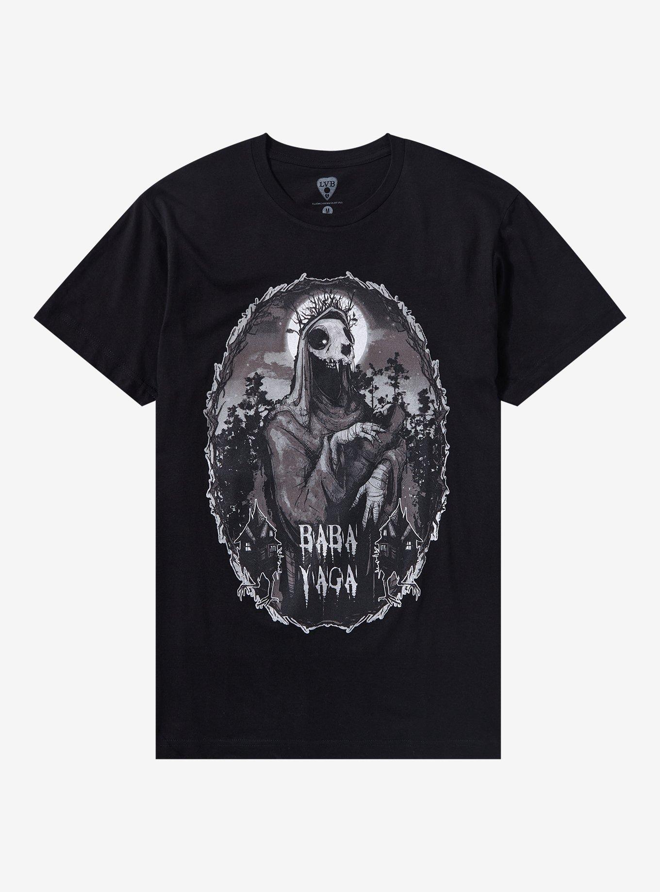 Baba Yaga Portrait T-Shirt By Ludwig Van Bacon, , hi-res