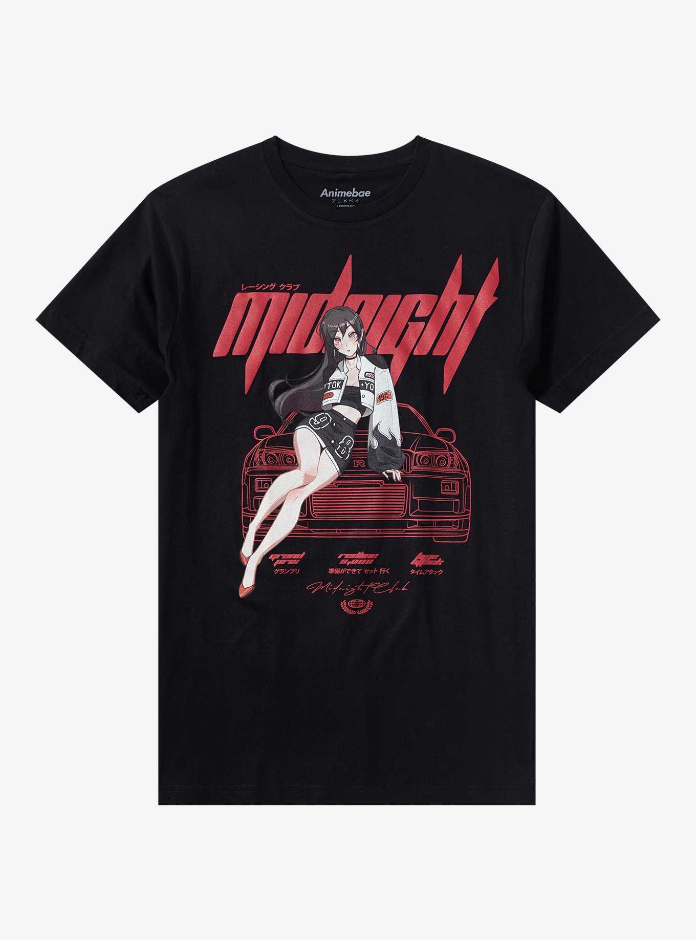 Midnight Auto Car T-Shirt By Animebae, , hi-res