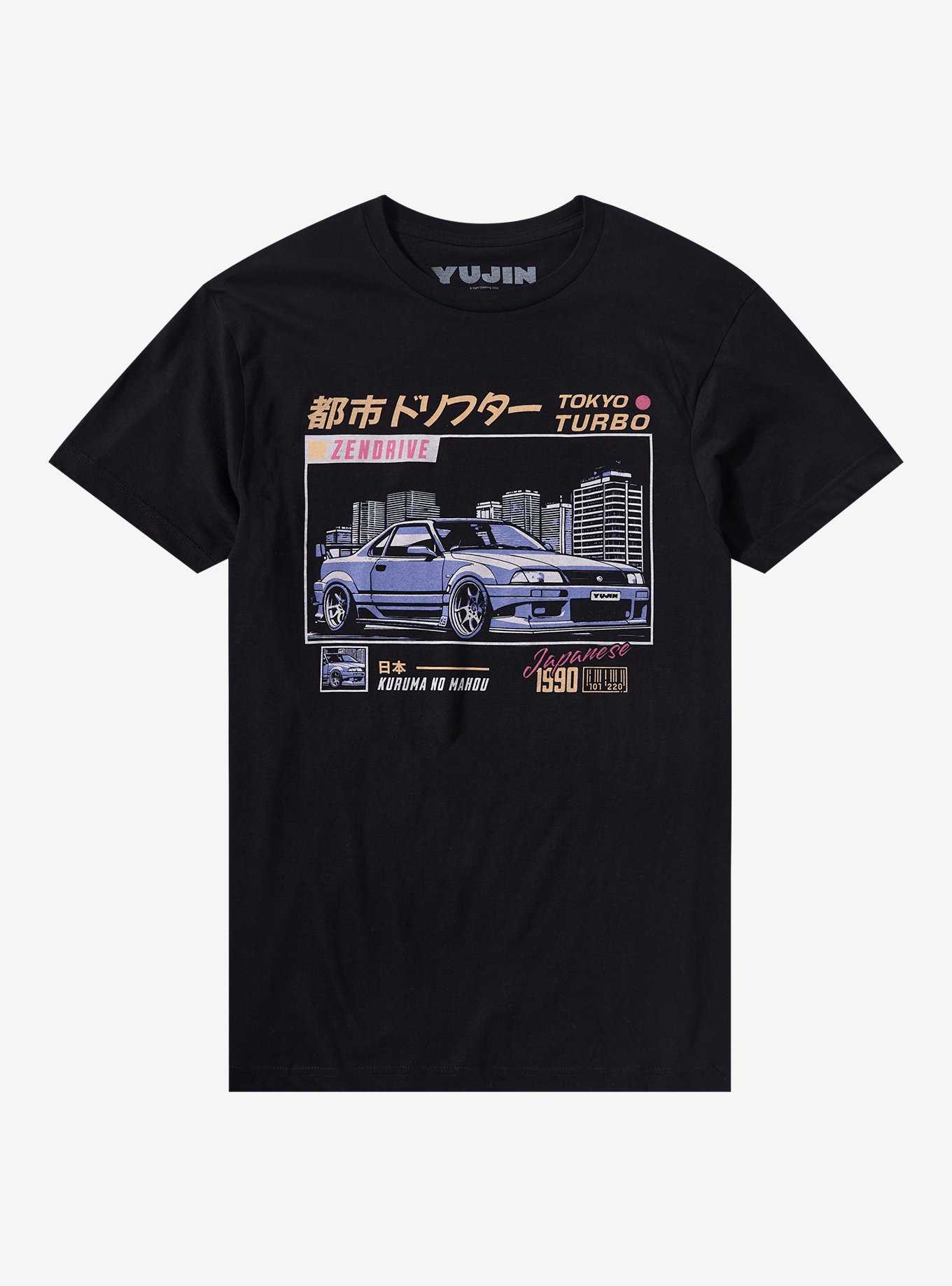 Tokyo Turbo Car T-Shirt By Yujin Clothing, , hi-res