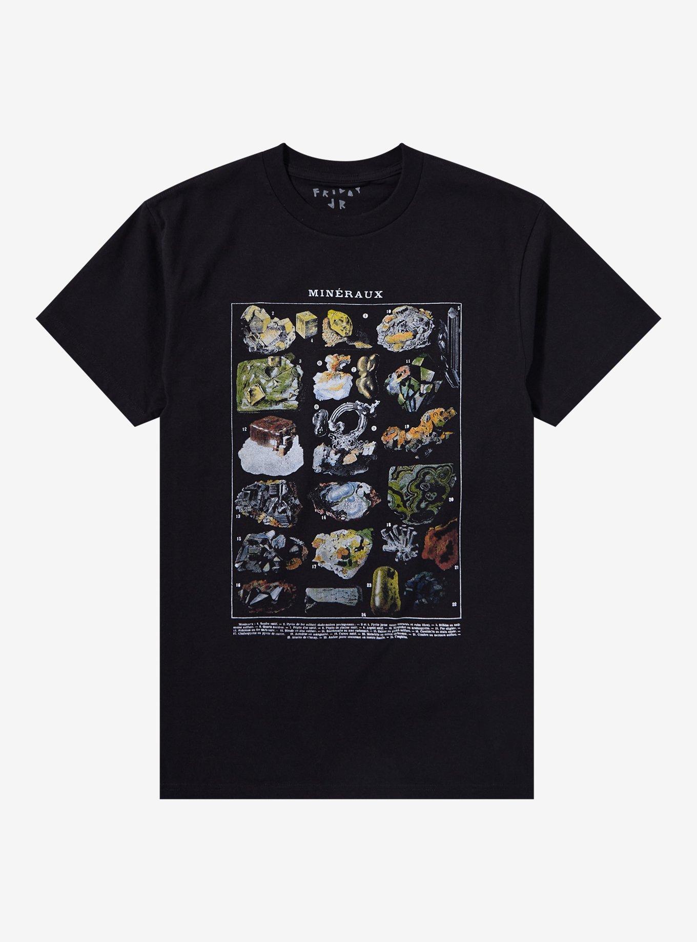 Minerals Chart T-Shirt By Friday Jr. | Hot Topic